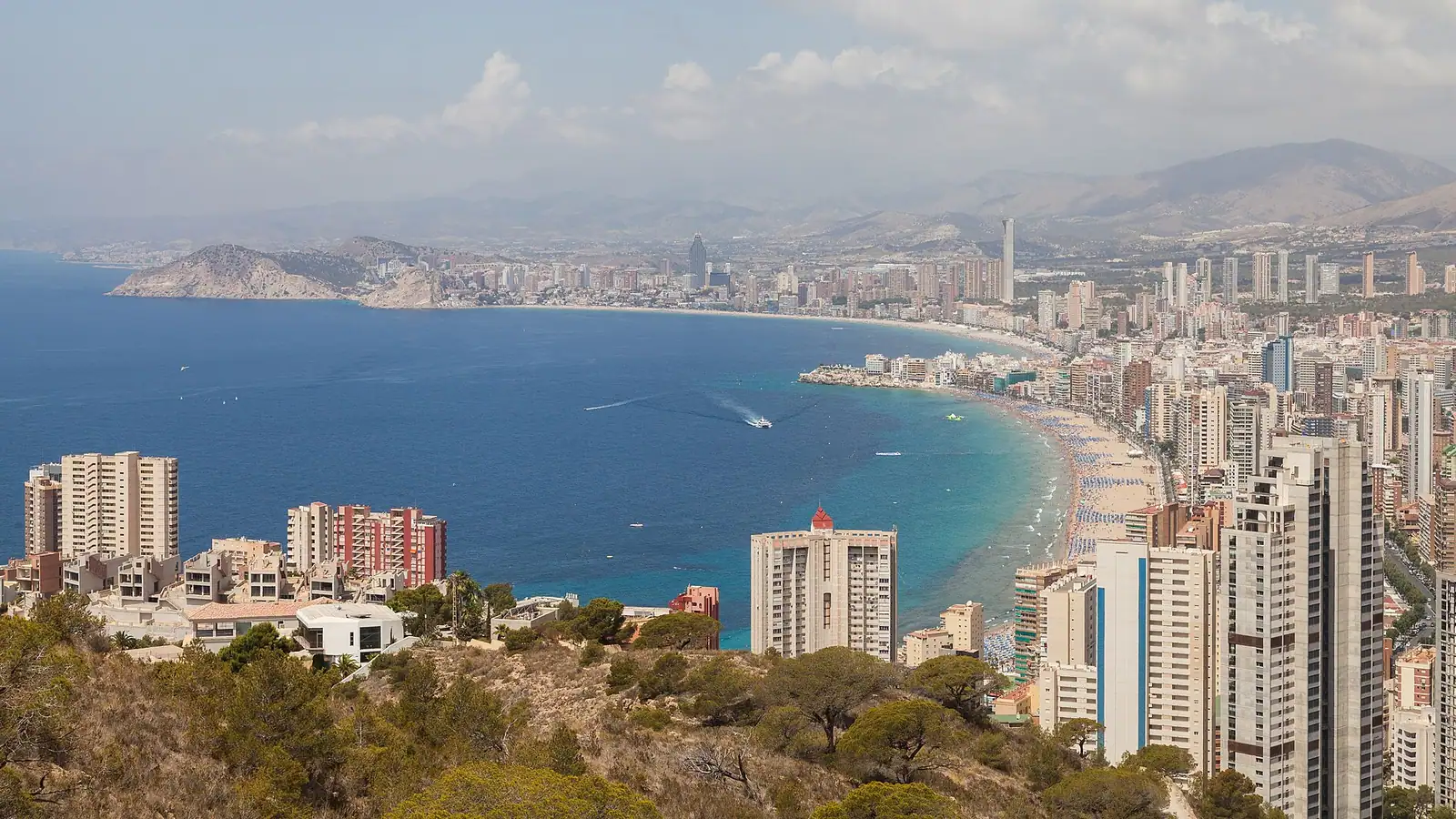 Benidorm – View of Benidorm, Spain