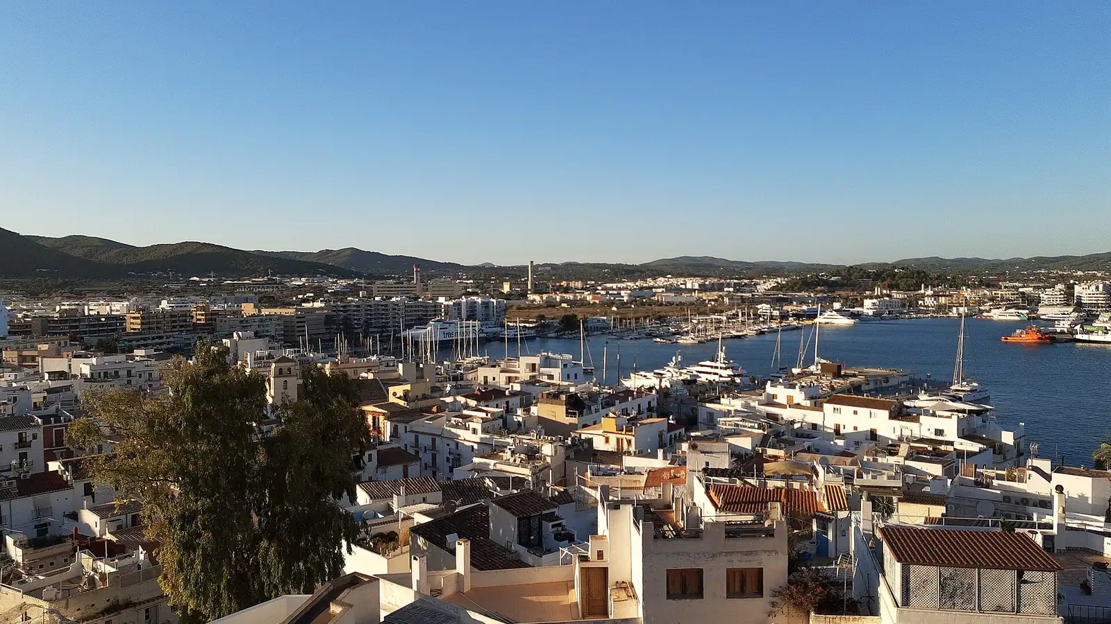 Ibiza – Eivissa, harbour from castell
