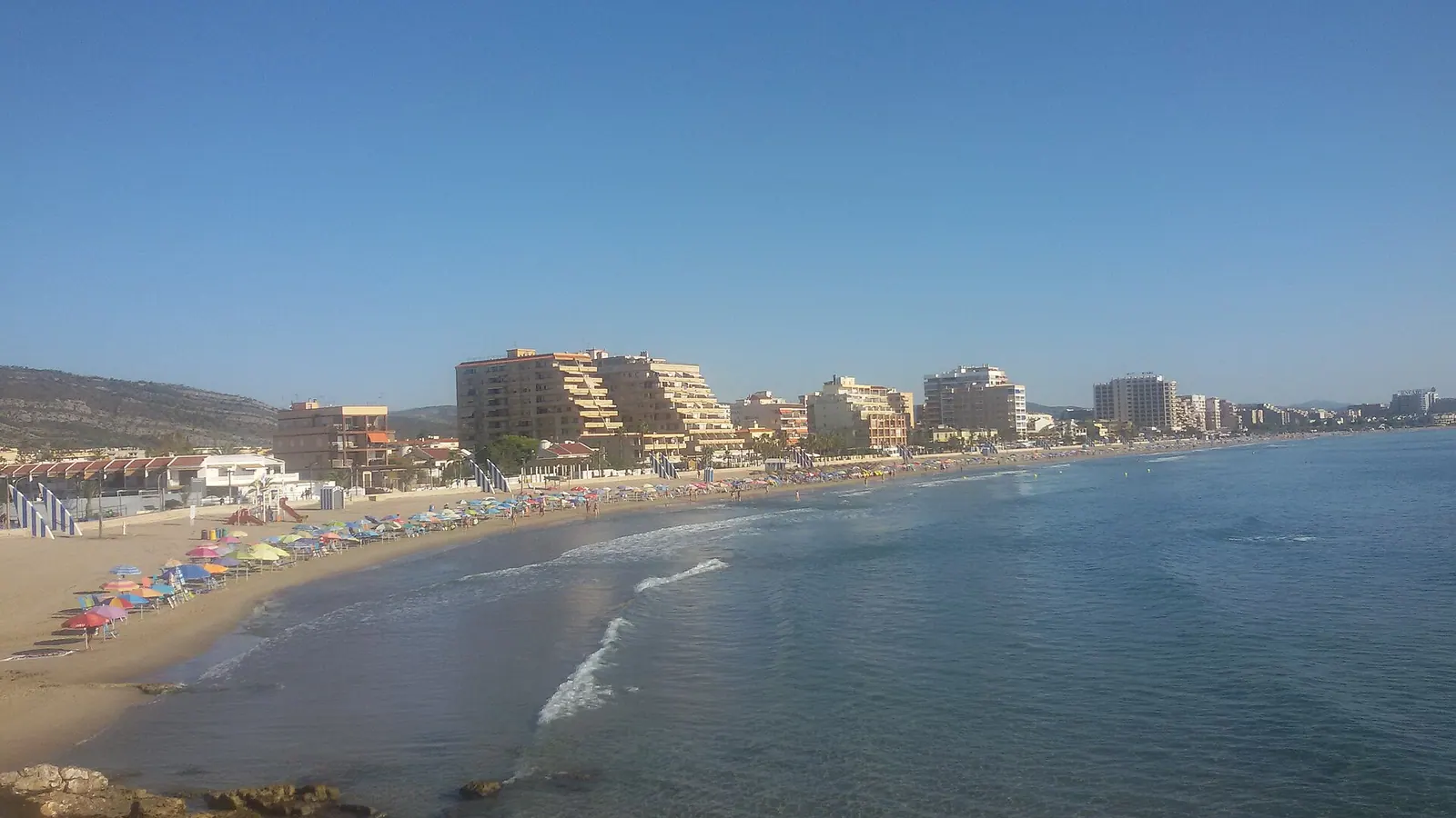Oropesa del Mar – Platja del Morro de Gos en la localidad de Oropesa del Mar, provincia de Castellón, Comunidad Valenciana, España