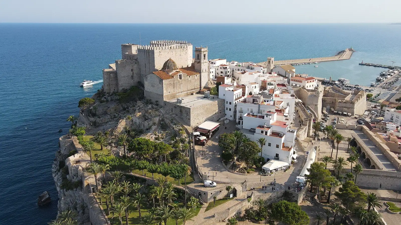 Peñíscola – Drone shot from Peñíscola