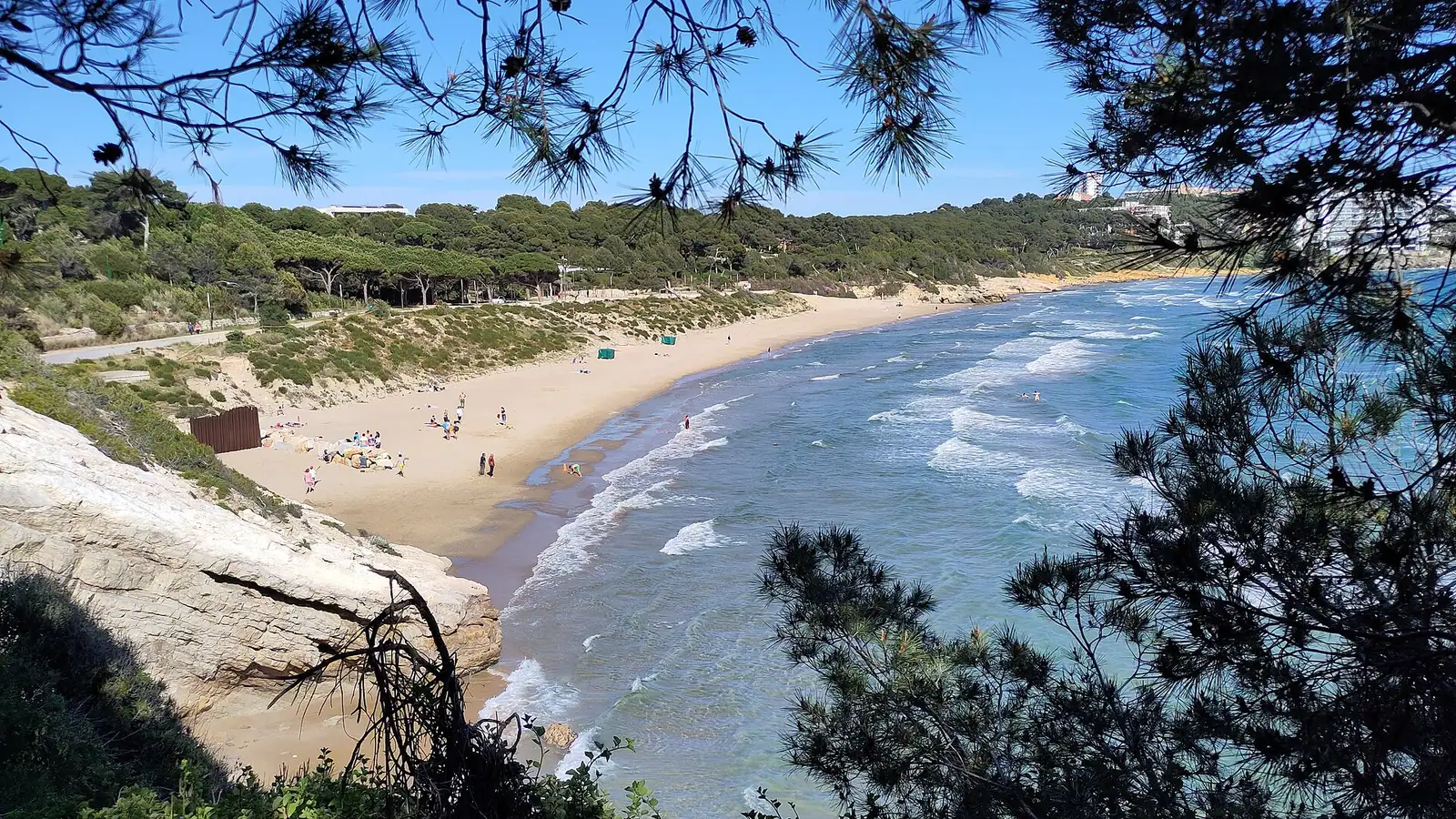 Salou – Salouko (Tarragona, Herrialde Katalanak) Platja Llarga hondartza.