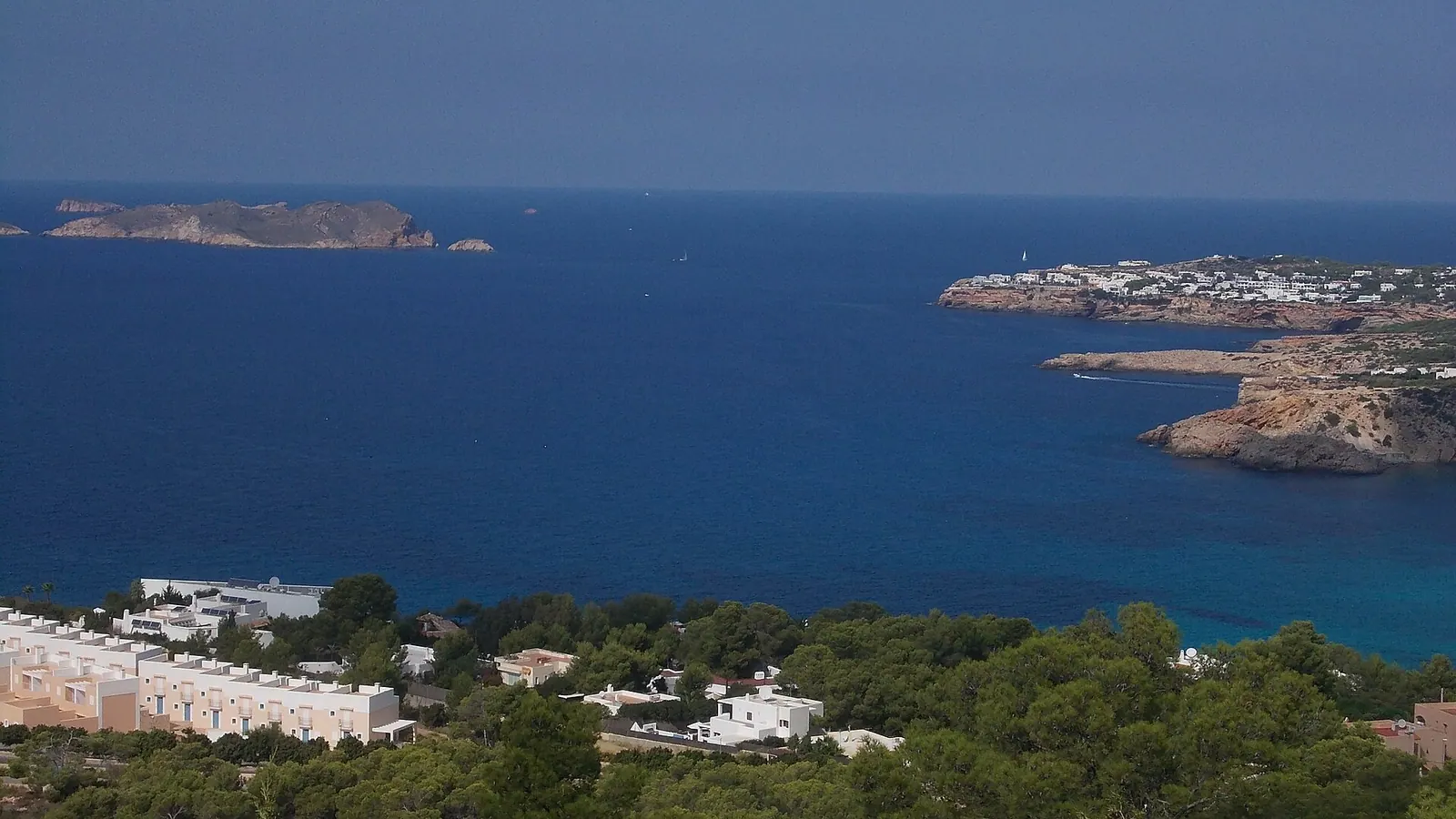 Sant Josep de sa Talaia – Balearen- Ibiza - Cala Moli/Cala Tarida - Hinterland - Blick nach Westen