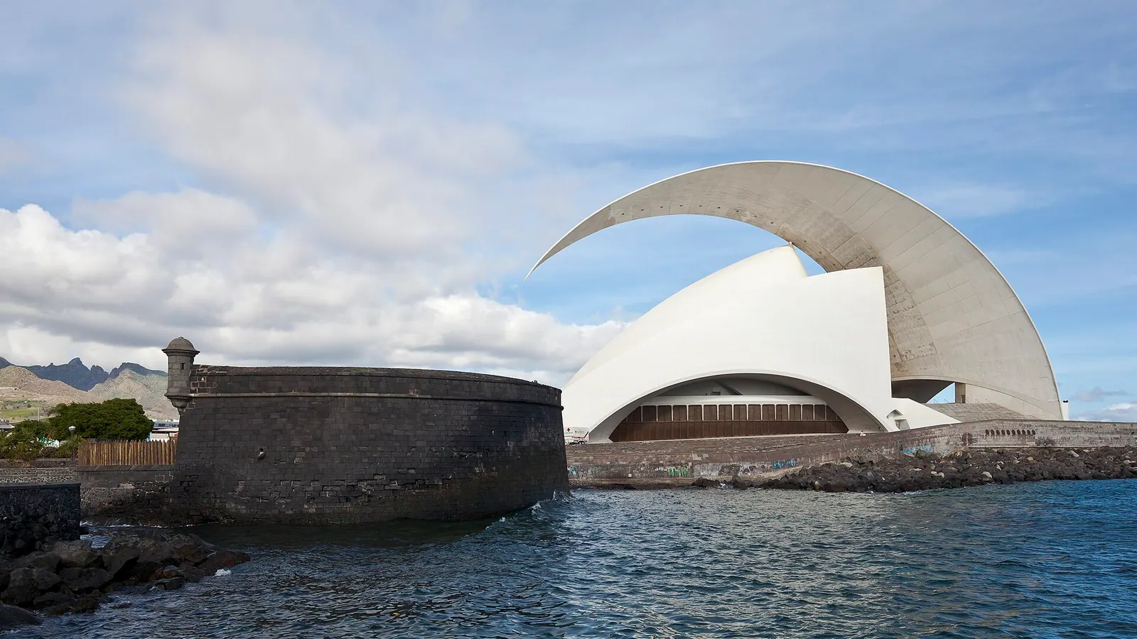 Santa Cruz de Tenerife – Approaching Santa Cruz de Tenerife harbour, Canary Islands, Spain