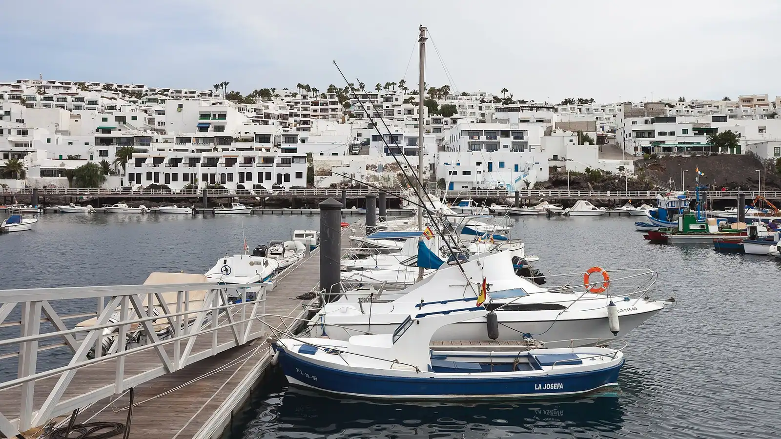 Tías – Port in Puerto del Carmen, Tías, Lanzarote, Spain